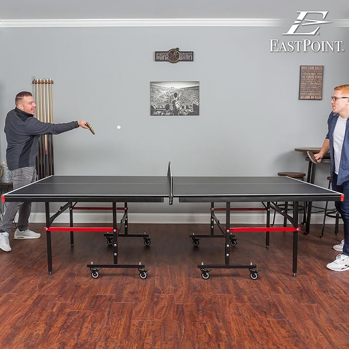 EastPoint Ping Pong Paddle Sets - Choose 2 Player Table Tennis Paddle Set, or 4 Player Deluxe Kit with Balls and Storage Case