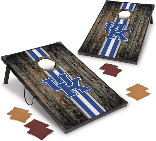 Wild Sports NCAA 2' x 3' MDF Deluxe Cornhole Set - with Corners and Aprons