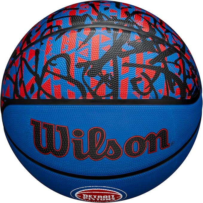 WILSON NBA Team Graffiti Basketballs - Size 7-29.5"