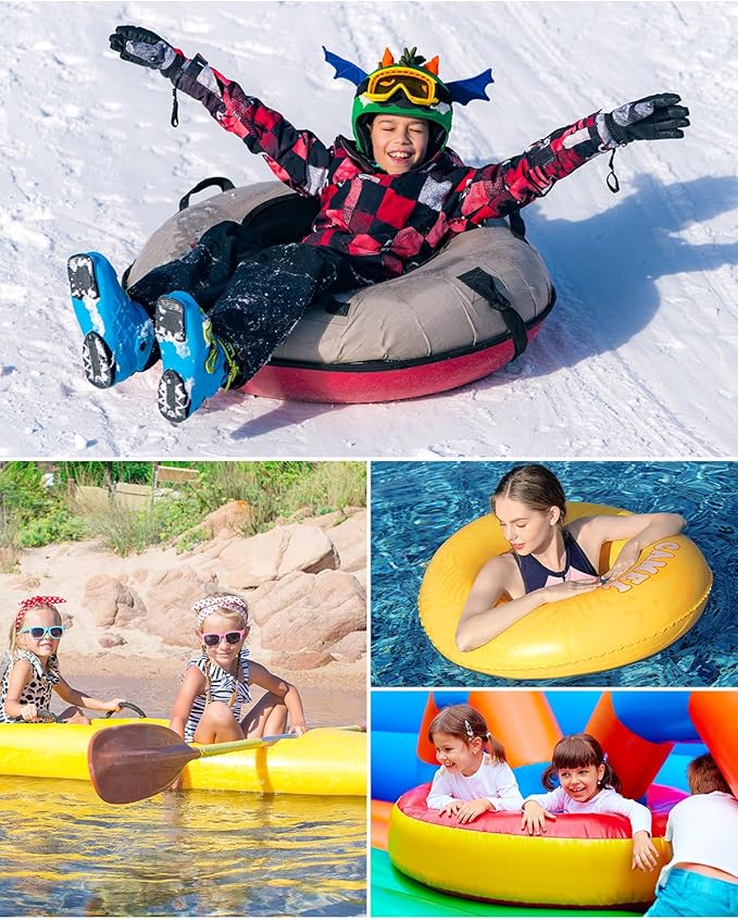 Dr.meter Air Mattress Pump, Rechargeable 6000mAh Portable Air Pump, Quick-Fill Electric Air Inflator Deflator for Outdoor Camping Inflatable Bed Pool Boat Float Raft Swimming Rings Vacuum Bag