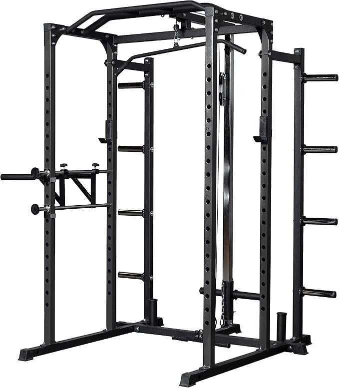 REP Fitness PR-1100 Power Rack - 700 lbs Rated Lifting Cage for Weight Training