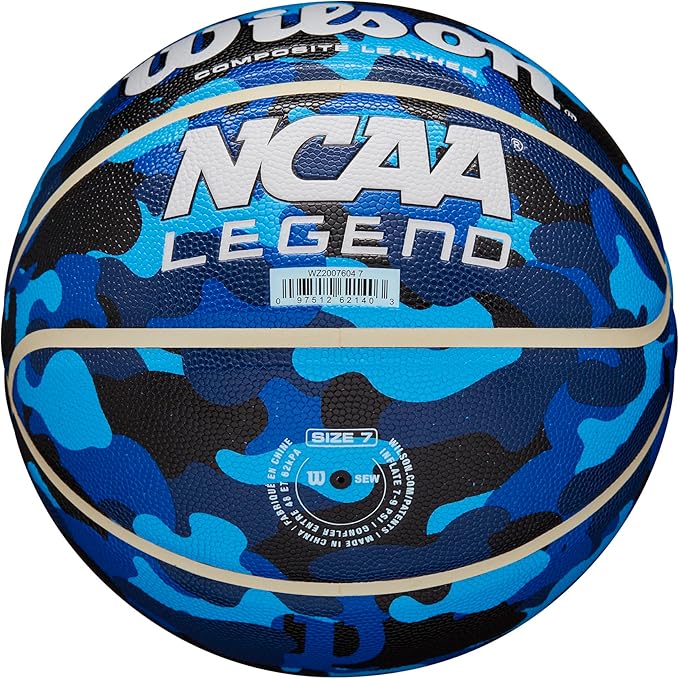 WILSON NCAA Legend Basketballs - Size 5, Size 6 and Size 7