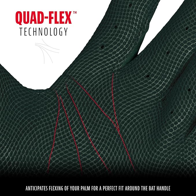 Franklin Sports MLB Baseball Batting Gloves - CFX Pro Adult + Youth - Baseball + Softball - Multiple Sizes + Colors