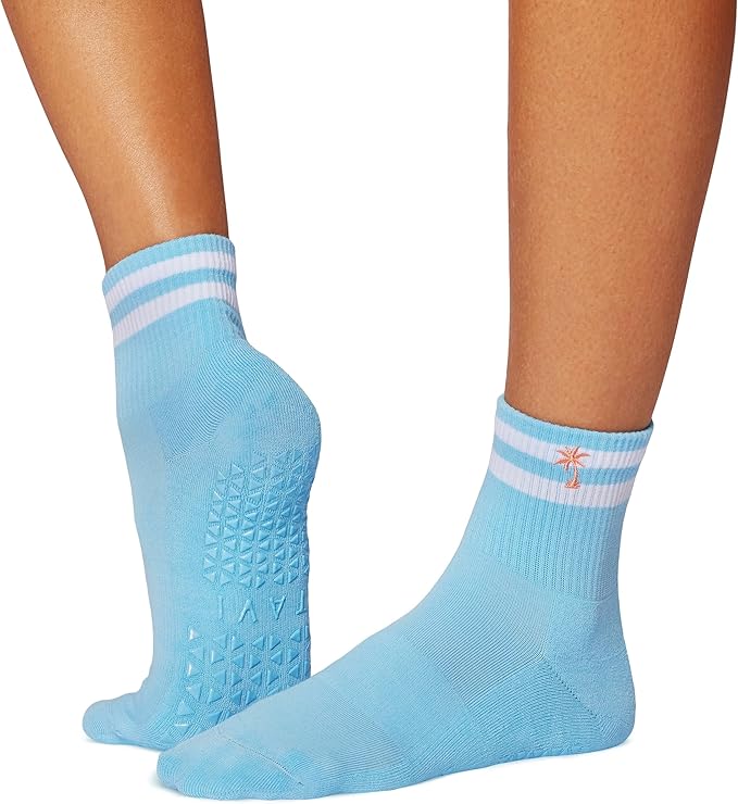 TAVI NOIR Aria Grip Socks – Pilates Socks with Grips for Women, Non Slip, Yoga & Barre