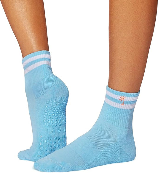 TAVI NOIR Aria Grip Socks – Pilates Socks with Grips for Women, Non Slip, Yoga & Barre