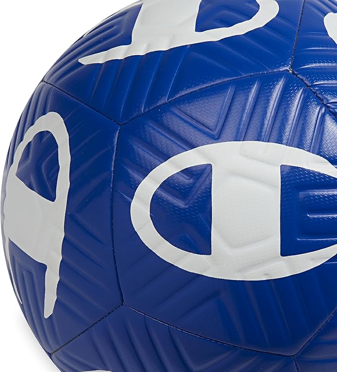 Champion Youth & Adult Soccer Ball - Paneled Design, Enhanced Control, Durable Cover & Butyl Bladder, for Indoor & Outdoor Training, Sizes 3, 4, 5, Includes 6" Pump