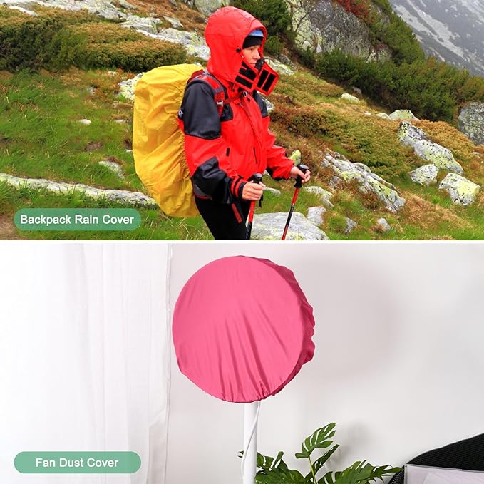 Waterproof Backpack Rain Cover Waterproof Backpack Cover, Bag Rain Cover with A Vertical Reflective Strap for Hiking/Biking/Camping/Outdoor Traveling