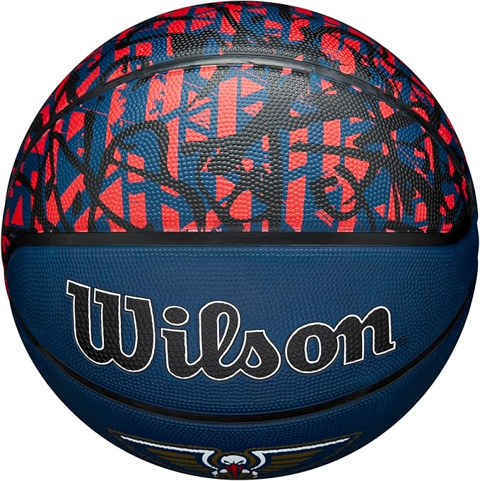 WILSON NBA Team Graffiti Basketballs - Size 7-29.5"