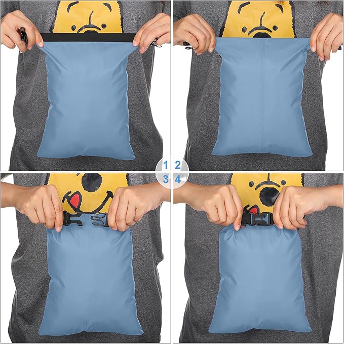 Shappy Waterproof Dry Bag Set 6 Sizes Lightweight Sacks and Long Adjustable Shoulder Strap Outdoor Water Proof Keep Gear Dry Bag Stuff Sacks for Backpacking, Boating, Hiking, Camping