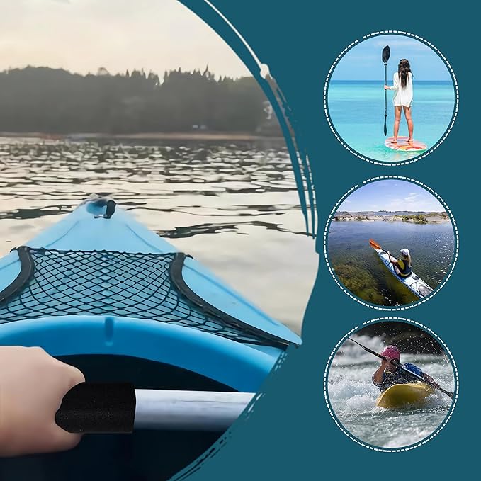 Kayak-Paddle-Grips-2-Pack - No-Slip Oar-Grip for Take-Apart Paddles,Blister Prevention Kayaking Accessories(Diameter 30mm/1.18 inches)