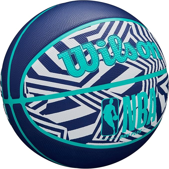 WILSON NBA DRV Plus Dazzle Camo Outdoor Basketballs - Size 6 an Size 7
