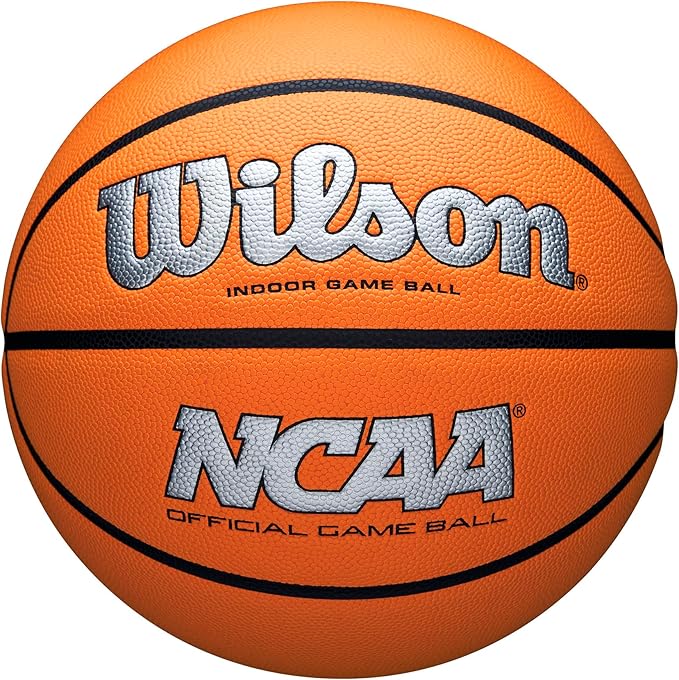 WILSON NCAA Evo NXT Official Indoor Game Basketballs - Sizes 6 and 7