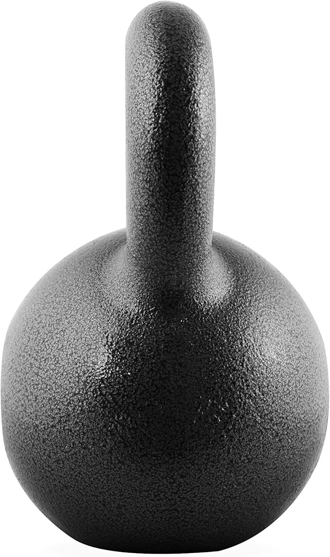 WF Athletic Supply Hammerstone Painted Cast Iron Kettlebells, Home & Gym Equipment, Great for Strength Training, Full Body Workout & Crossfit Training, Color & Size Options Available in 10-80 Pounds