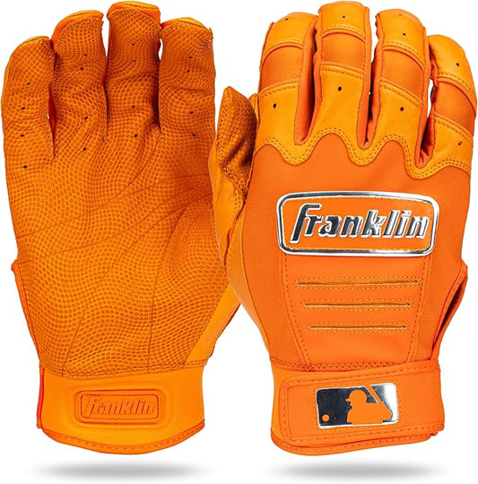 Franklin Sports MLB Baseball Batting Gloves - CFX Pro Adult + Youth - Baseball + Softball - Multiple Sizes + Colors