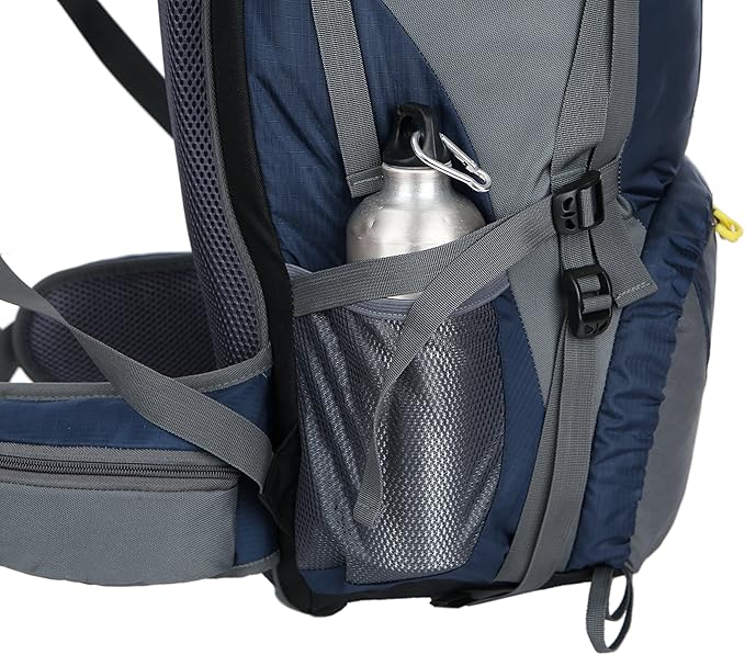 Esup 50L Hiking Backpack Men Camping Backpack with rain cover 45l+5l Lightweight Backpacking Backpack Travel Backpack