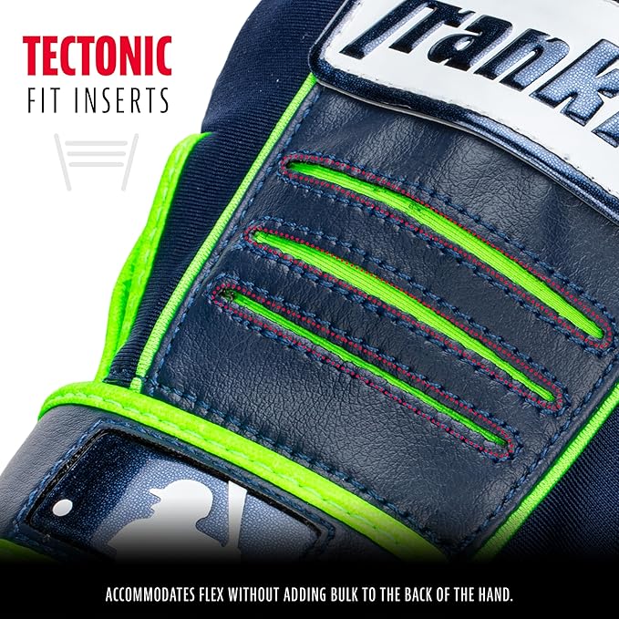 Franklin Sports MLB Baseball Batting Gloves - CFX Pro Adult + Youth - Baseball + Softball - Multiple Sizes + Colors