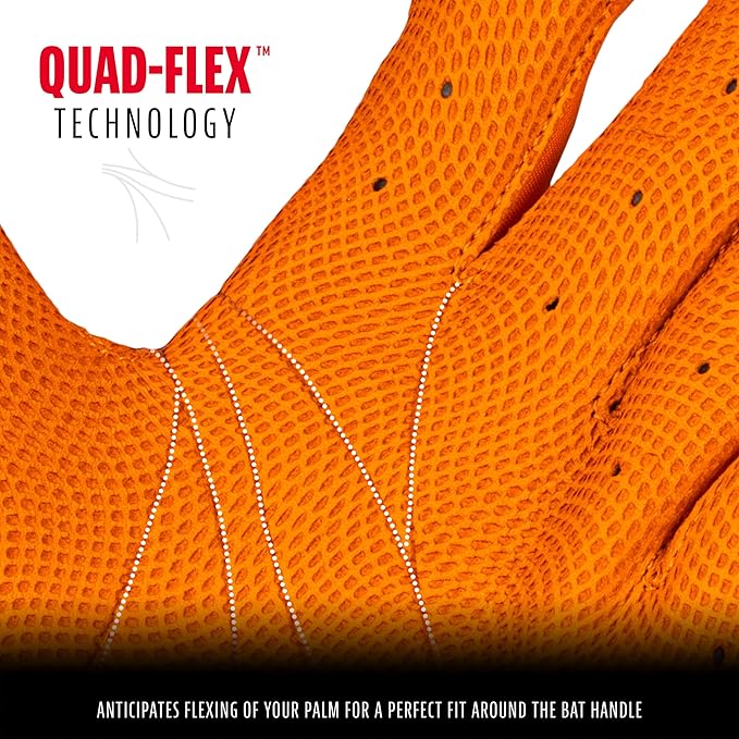 Franklin Sports MLB Baseball Batting Gloves - CFX Pro Adult + Youth - Baseball + Softball - Multiple Sizes + Colors