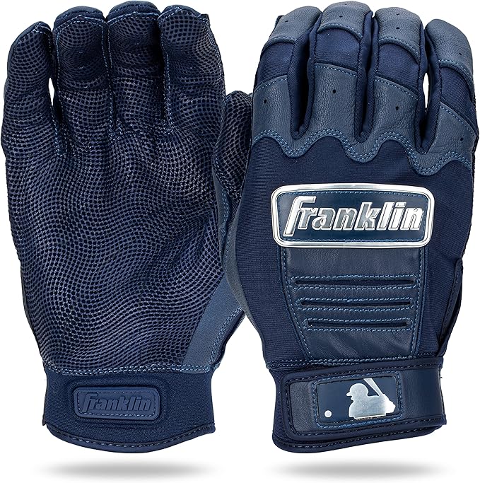 Franklin Sports MLB Baseball Batting Gloves - CFX Pro Adult + Youth - Baseball + Softball - Multiple Sizes + Colors