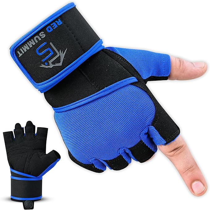 Weight Lifting Gym Gloves for Men & Women, Workout Exercise Gloves with Wrist Support & Anti-Slip Palm for Hanging, Rowing, Pullups, Bodybuilding, Powerlifting & Calisthenics