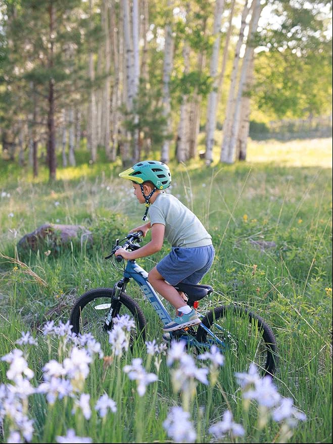 Glerc 20 24 Inch Kids Bike, Kids Mountain Bike for Boys and Girls Ages 6-14, 21-Speed Skyline Bicycle with Front Suspension and Disc Brakes, Multiple Colors