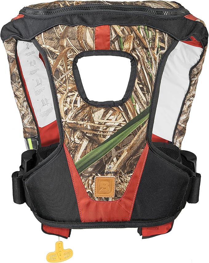 BLUESTORM Arcus 40 Automatic Inflatable PFD Life Jacket for Adults | US Coast Guard (USCG) Approved Life Vest