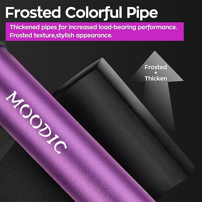 Extended Handle Walking Cane for Men & Women, Solid Base Foldable Canes (Purple)