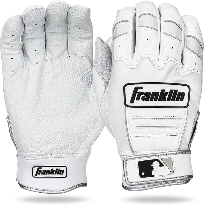 Franklin Sports MLB Baseball Batting Gloves - CFX Pro Adult + Youth - Baseball + Softball - Multiple Sizes + Colors