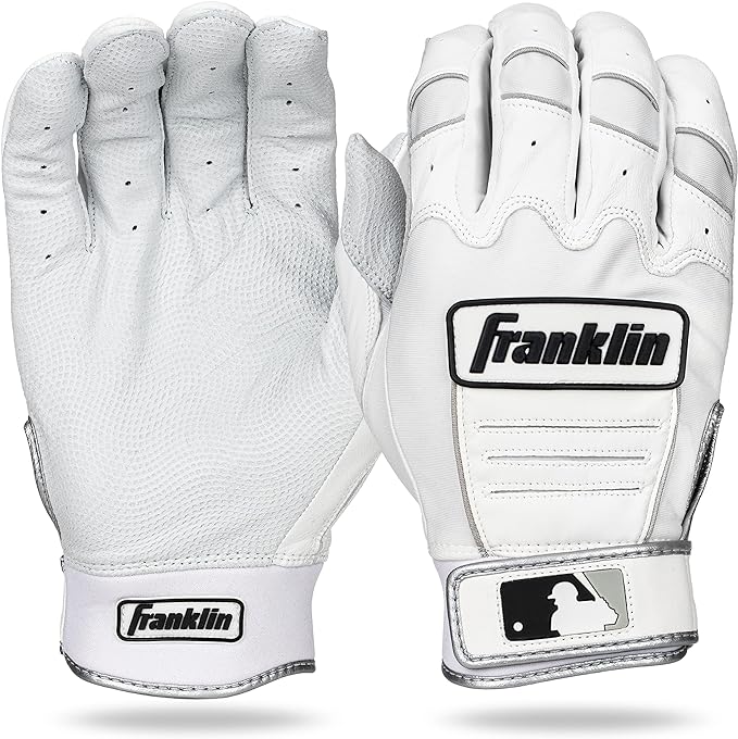 Franklin Sports MLB Baseball Batting Gloves - CFX Pro Adult + Youth - Baseball + Softball - Multiple Sizes + Colors