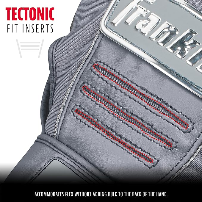 Franklin Sports MLB Baseball Batting Gloves - CFX Pro Adult + Youth - Baseball + Softball - Multiple Sizes + Colors