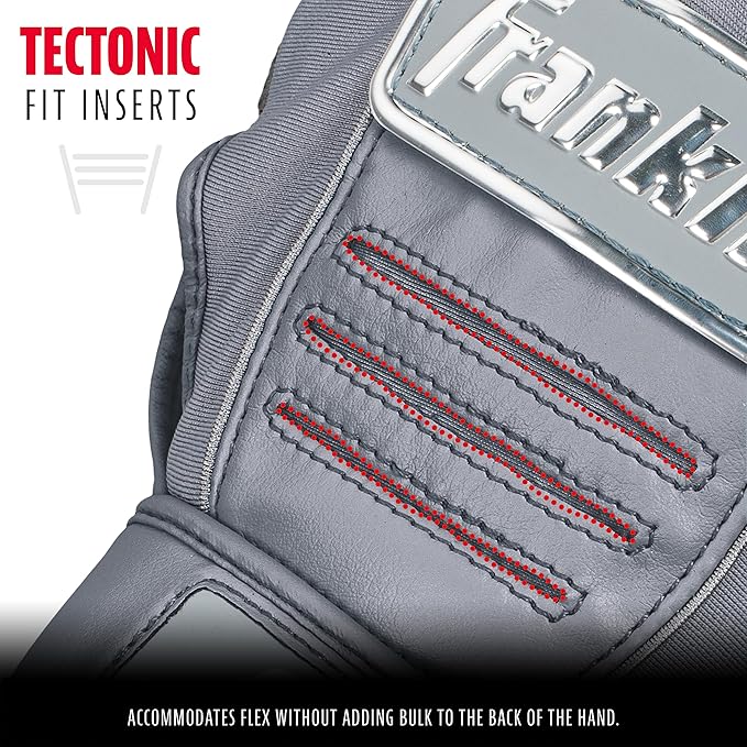 Franklin Sports MLB Baseball Batting Gloves - CFX Pro Adult + Youth - Baseball + Softball - Multiple Sizes + Colors