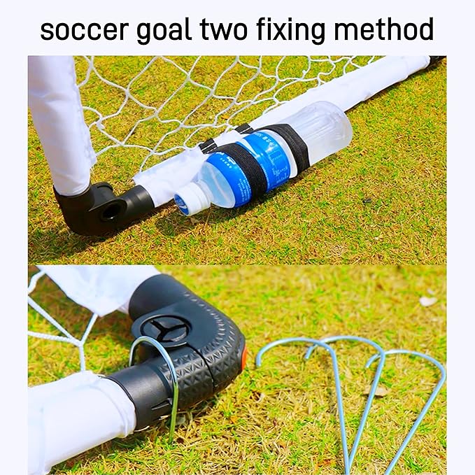 Soccer Goal, Small Foldable Goal for Kids, Kids Goals for The Backyard/Indoor/Outdoor, Mini Soccer Goals for Toddler Gift