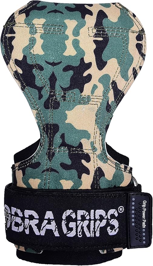 Cobra Grips PRO Weight Lifting Gloves Heavy Duty Straps Alternative Power Lifting Hooks for Deadlifts Adjustable Neoprene Padded Wrist Support Bodybuilding