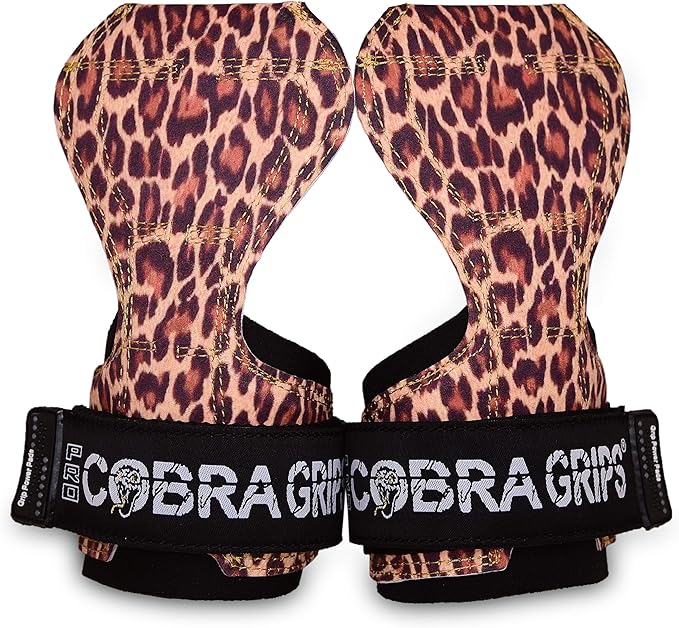 Cobra Grips PRO Weight Lifting Gloves Heavy Duty Straps Alternative Power Lifting Hooks for Deadlifts Adjustable Neoprene Padded Wrist Support Bodybuilding