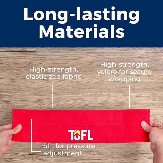 TOFL Baseball Glove Wrap | Premium Elastic Band for Perfect Glove Shape, Break-in & Maintenance | Shape Locker for Men’s & Women’s Softball, Adult & Youth Baseball Mitts, Fits Big & Small Sizes