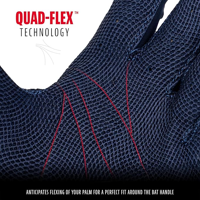 Franklin Sports MLB Baseball Batting Gloves - CFX Pro Adult + Youth - Baseball + Softball - Multiple Sizes + Colors