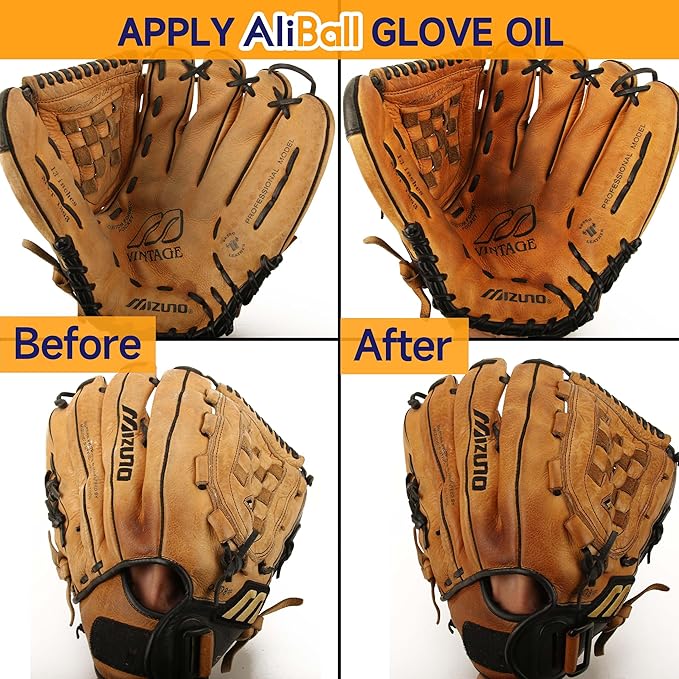 AliBall Ultimate Baseball Glove Break-in Kit and Care Kit, All-in-One Solution