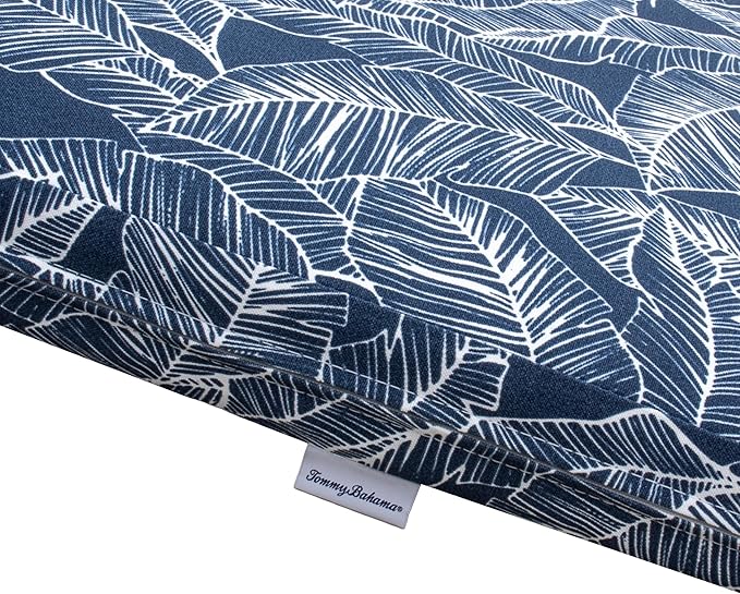 Tommy Bahama Bench Cushion, 44" X 19" X 2.5", Pacific Zaffre