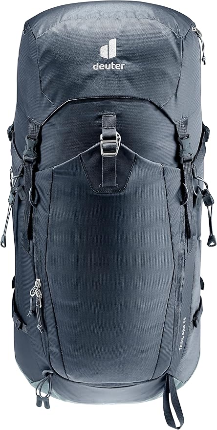 Deuter Unisex Trail Pro 36 Hiking Backpack, 36 Liter - Black-Shale