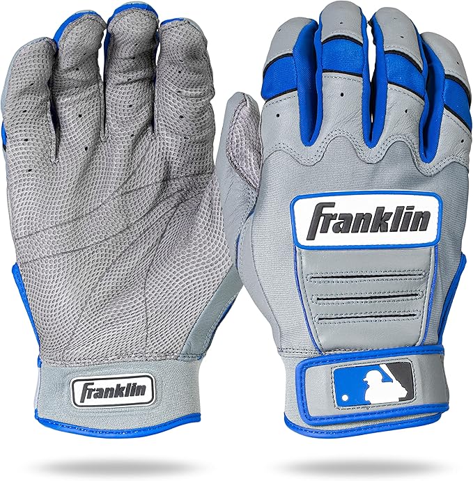 Franklin Sports MLB Baseball Batting Gloves - CFX Pro Adult + Youth - Baseball + Softball - Multiple Sizes + Colors