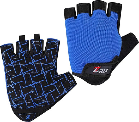 ZRIX Breathable Workout Gloves for Women, Weight Lifting Gloves for Gym, Cycling, Exercise, Fitness and Training, with Excellent Grip and Cushion Pads