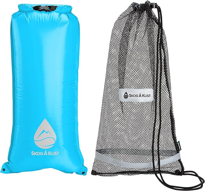 Skog Å Kust SnorkelSak 2-in-1 Mesh Snorkel Bag with Removable Interior Waterproof Dry Bag