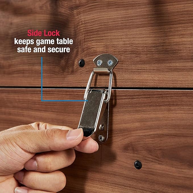 MD Sports Combination Games Multiple Styles Arcade Collection, Billiards, Ping Pong, Hockey, Basketball and Foosball Combination Kit Comes with All The Basics