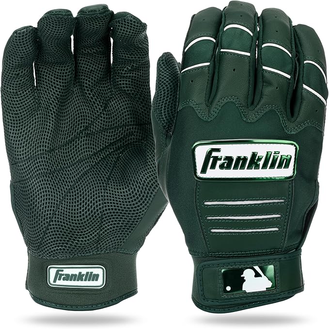 Franklin Sports MLB Baseball Batting Gloves - CFX Pro Adult + Youth - Baseball + Softball - Multiple Sizes + Colors