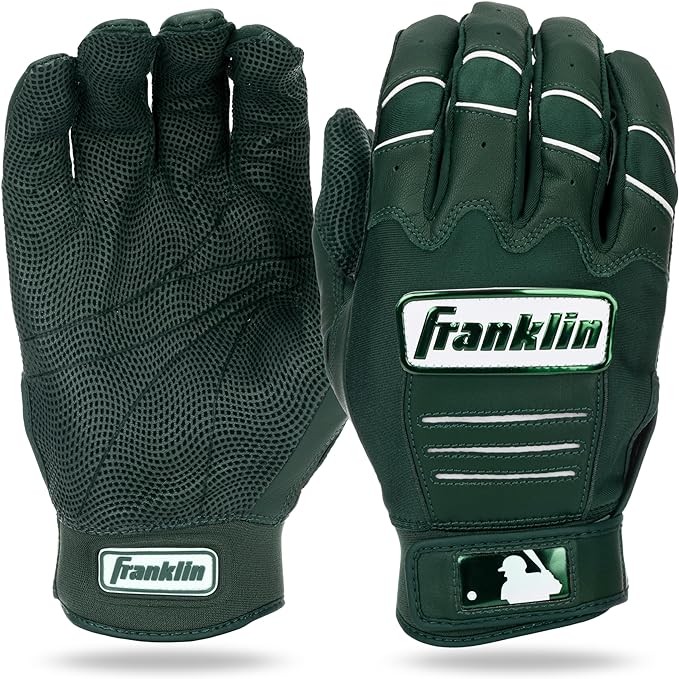 Franklin Sports MLB Baseball Batting Gloves - CFX Pro Adult + Youth - Baseball + Softball - Multiple Sizes + Colors