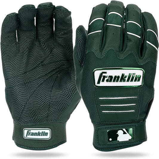 Franklin Sports MLB Baseball Batting Gloves - CFX Pro Adult + Youth - Baseball + Softball - Multiple Sizes + Colors