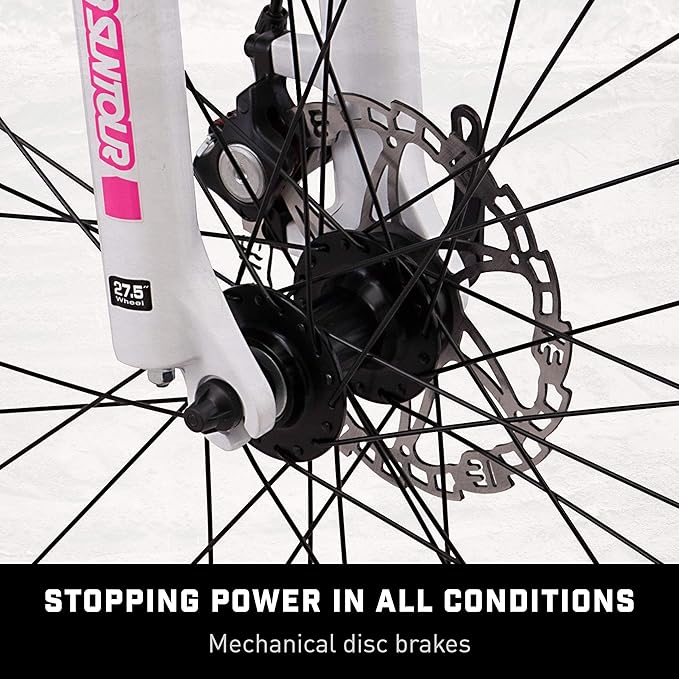 Mongoose Switchback Comp Expert Sport Trail Mountain Bike for Adult Men Women, 16/18/21-Speed Options, 27.5-Inch Wheels, Disc Brakes, Small Medium or Large Aluminum Frames, Hardtail Bicycles