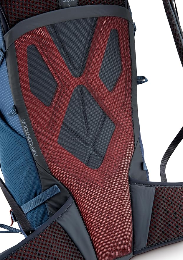 Rab Protium Lightweight Backpack - Comfortable Daypack for Hiking & Trekking - Tempest Blue - 35-Liter (Back Length - Medium/Large)