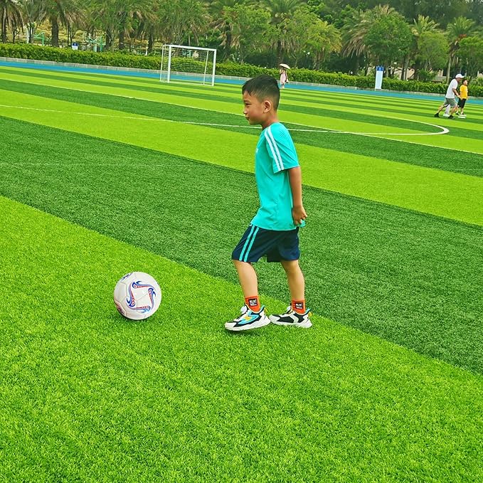 ABAJI Soccer Ball Size 3 4 5 Practice Training Balls Gift Thicker Leather Anti Exploded Indoor Outdoor Come with Pump Needle