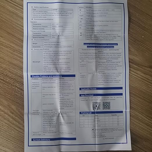 Fingertip Pulse Oximeter- HOLFENRY Mini Oximeter Oxygen Saturation Monitor for SpO2/Heart Rate/PI, Oxygen Monitor Fingertip 02 Pulse Oximeter Finger, Gray