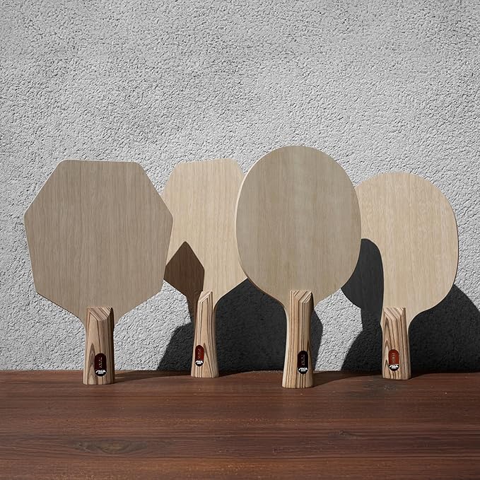 Stiga Pure Cybershape Table Tennis Blade, Wood Blade for Experienced Advanced Offensive Players, Competition Approved